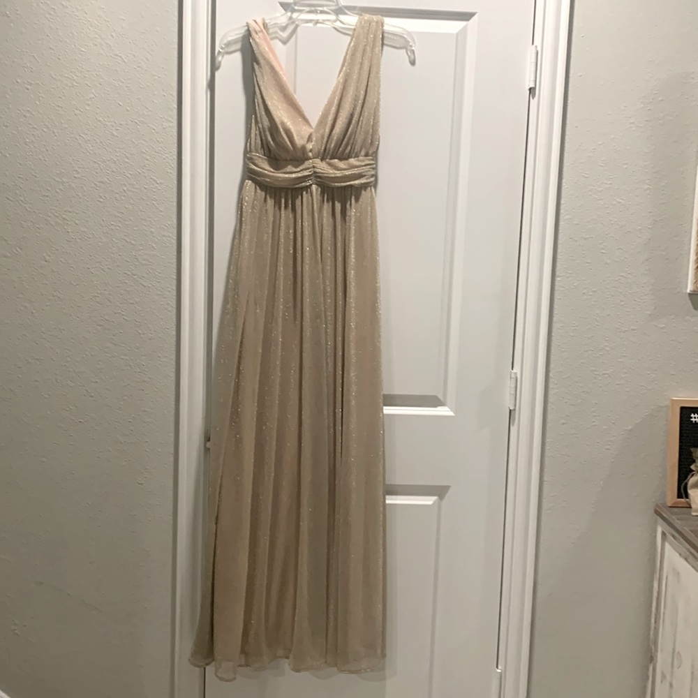 Gold Maxi Dress